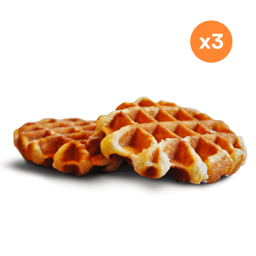 Gaufres de Liège x3